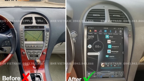 Màn hình DVD Android Tesla Lexus ES250, ES350 2005 - 2011